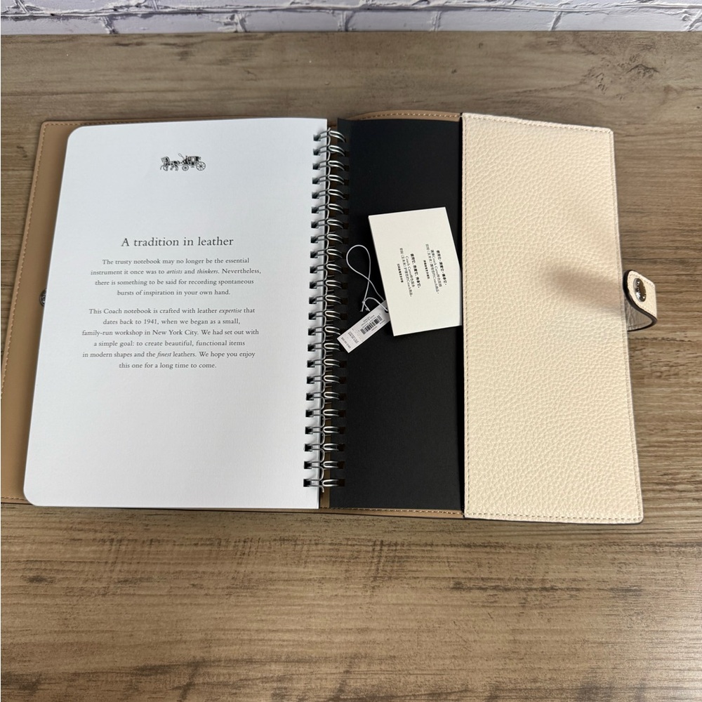 Coach Notebook With Rocket Print with a free Planner Set - Picture 4 of 16